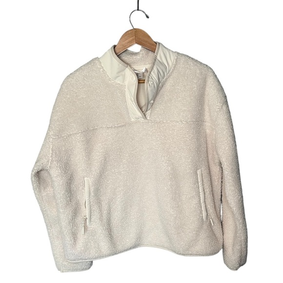 Anthropologie x Bailey /44 Snap Fleece Sherpa Pullover - Picture 2 of 11